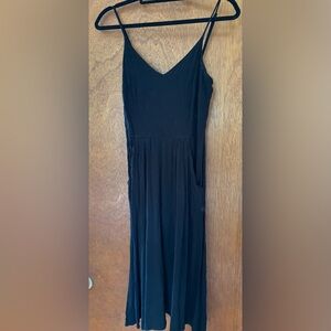 Loft Size Small Black Dress with Pockets